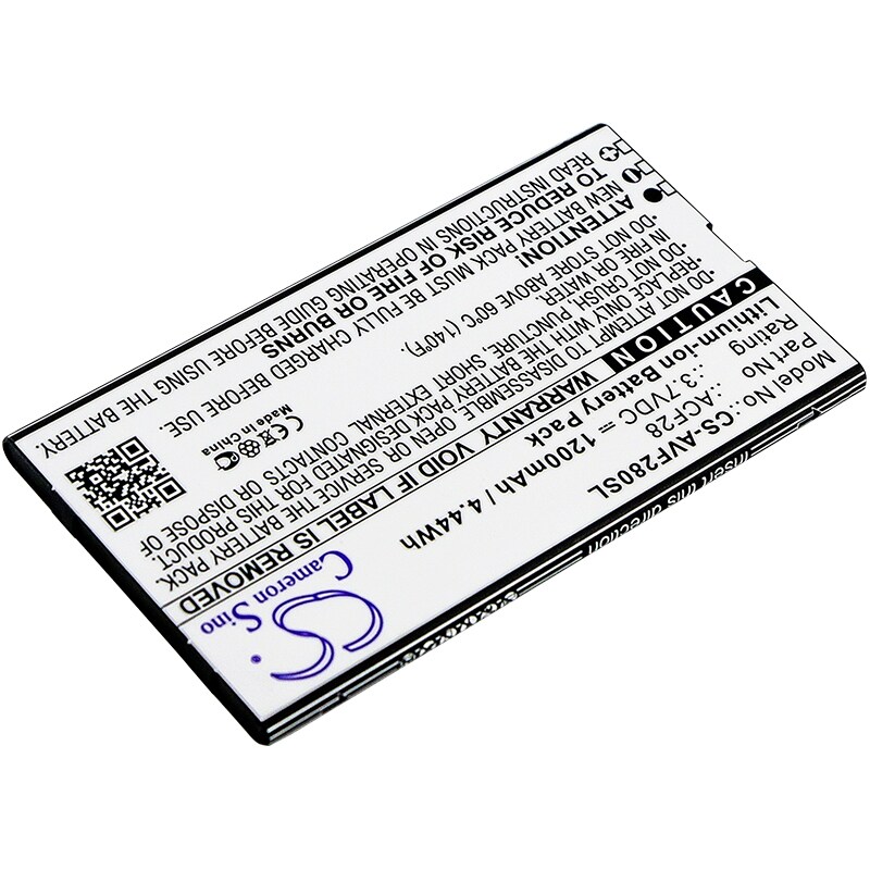 Batteri til smarttelefon, mobil til Archos F28