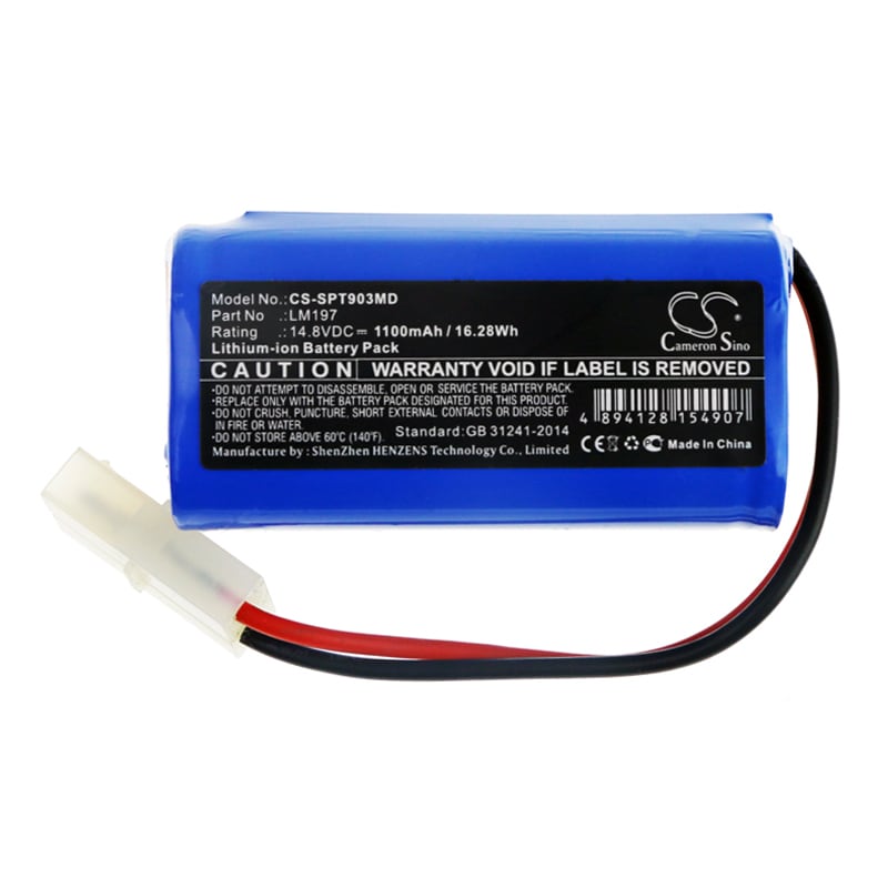 Batteri til Medical for Spring ECG-903A