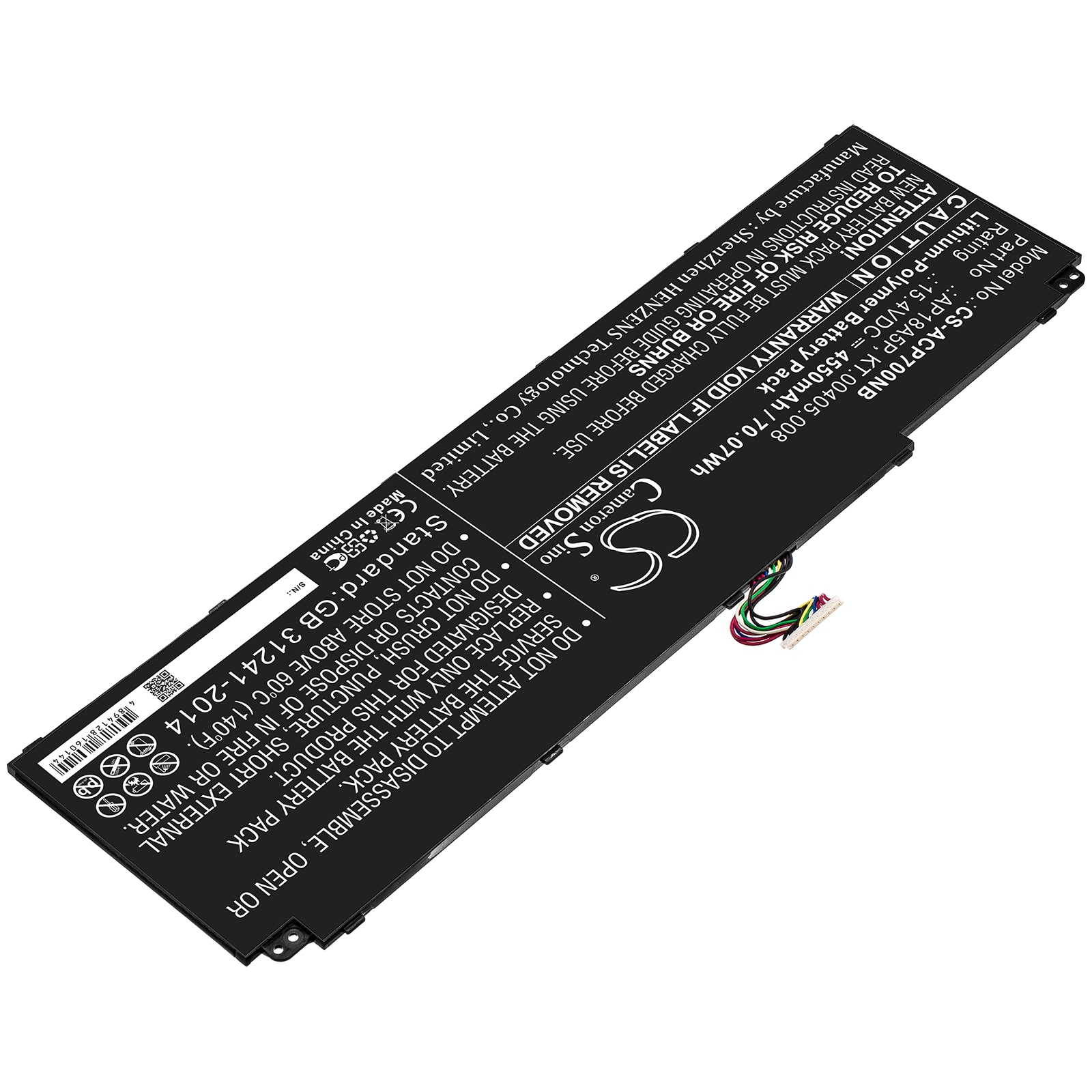 Batteri til bærbar PC for Acer Predator Helios 700 PH717-71-78Z9 og andre