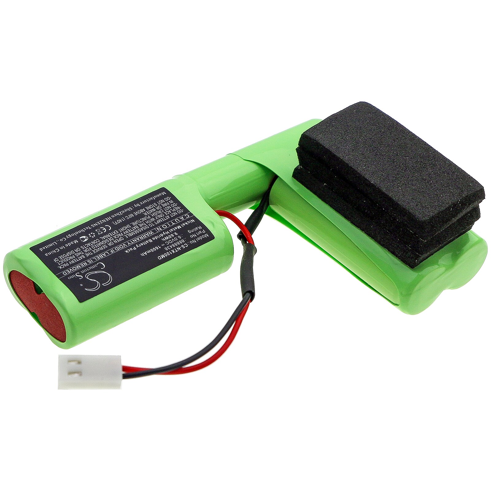 Batteri til medisinsk bruk for NUTRICIA Matepumpe Flocare Micromax, Micromax 100 etc.
