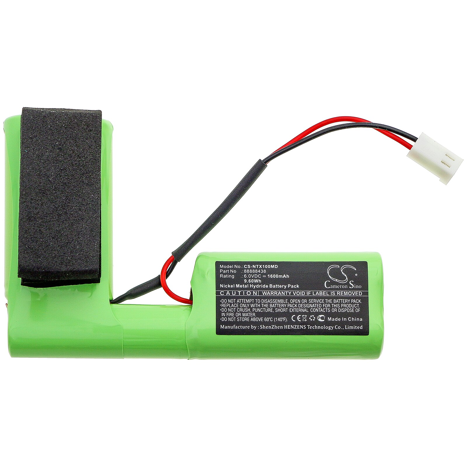 Batteri til medisinsk bruk for NUTRICIA Matepumpe Flocare Micromax, Micromax 100 etc.