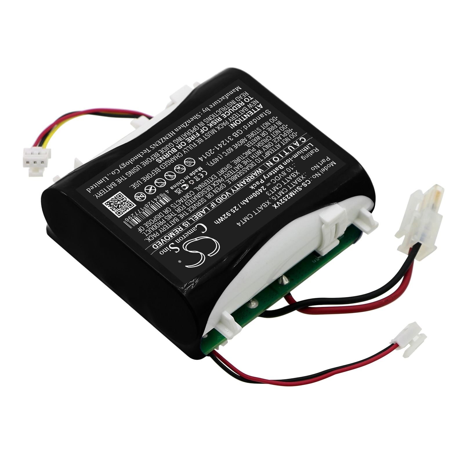 Batteri for støvsuger til Shark VM252, VM252C, QM250 osv.