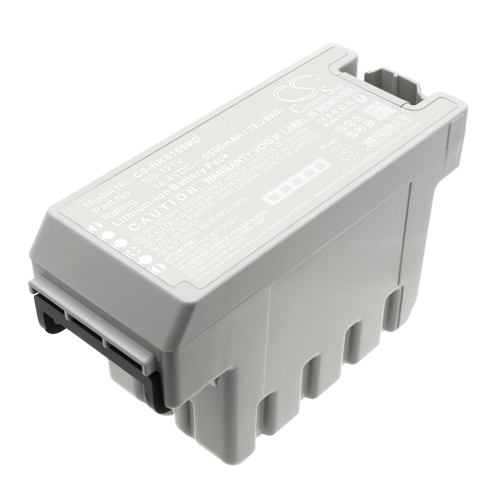 Batteri for medisinsk for Nihon Kohden EMS-1052, EMS-1052 defibrillator