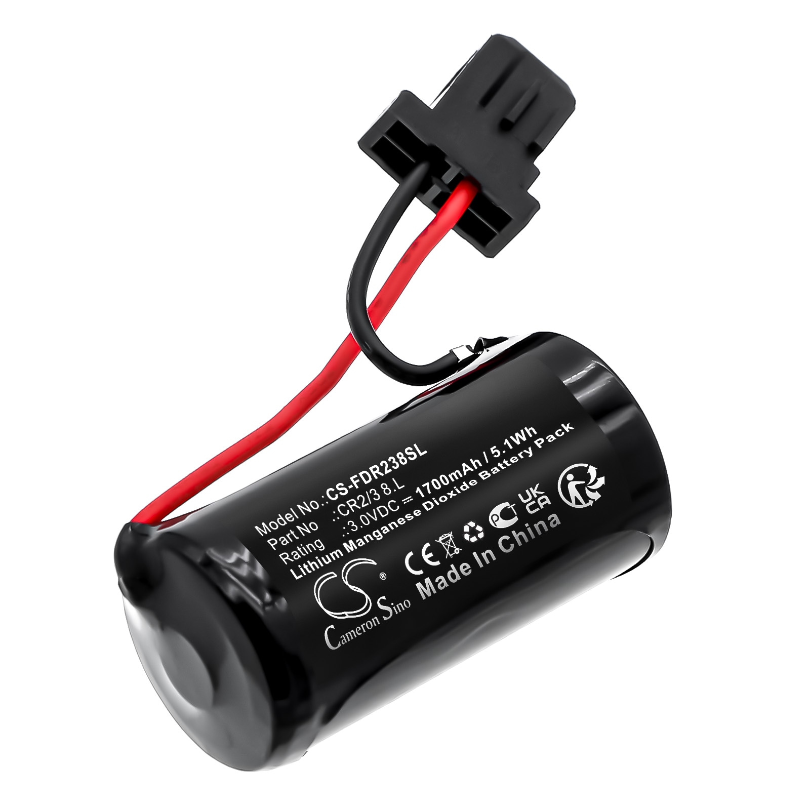 Batteri for PLS for FDK CR2/3 8.L