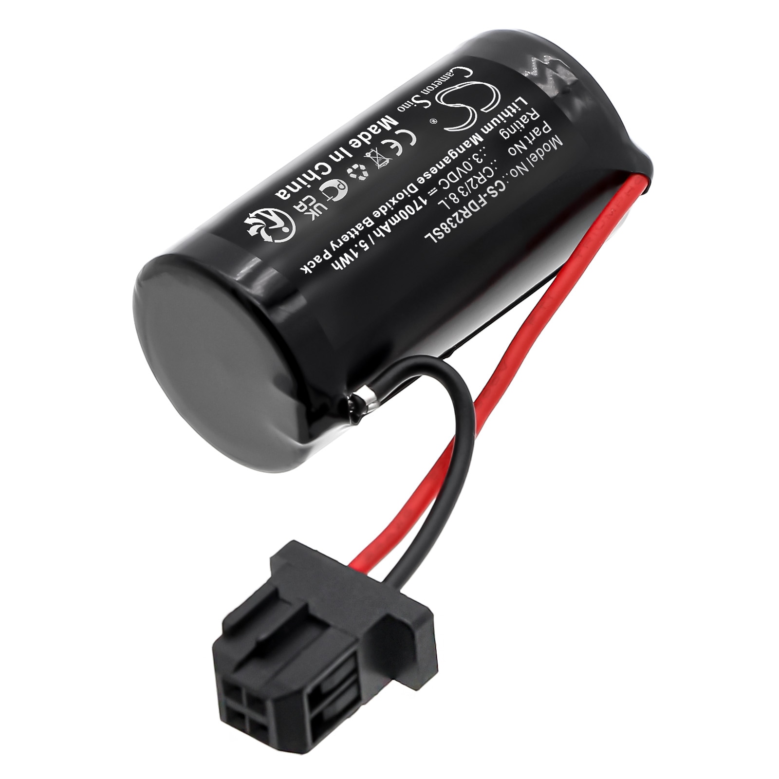 Batteri for PLS for FDK CR2/3 8.L