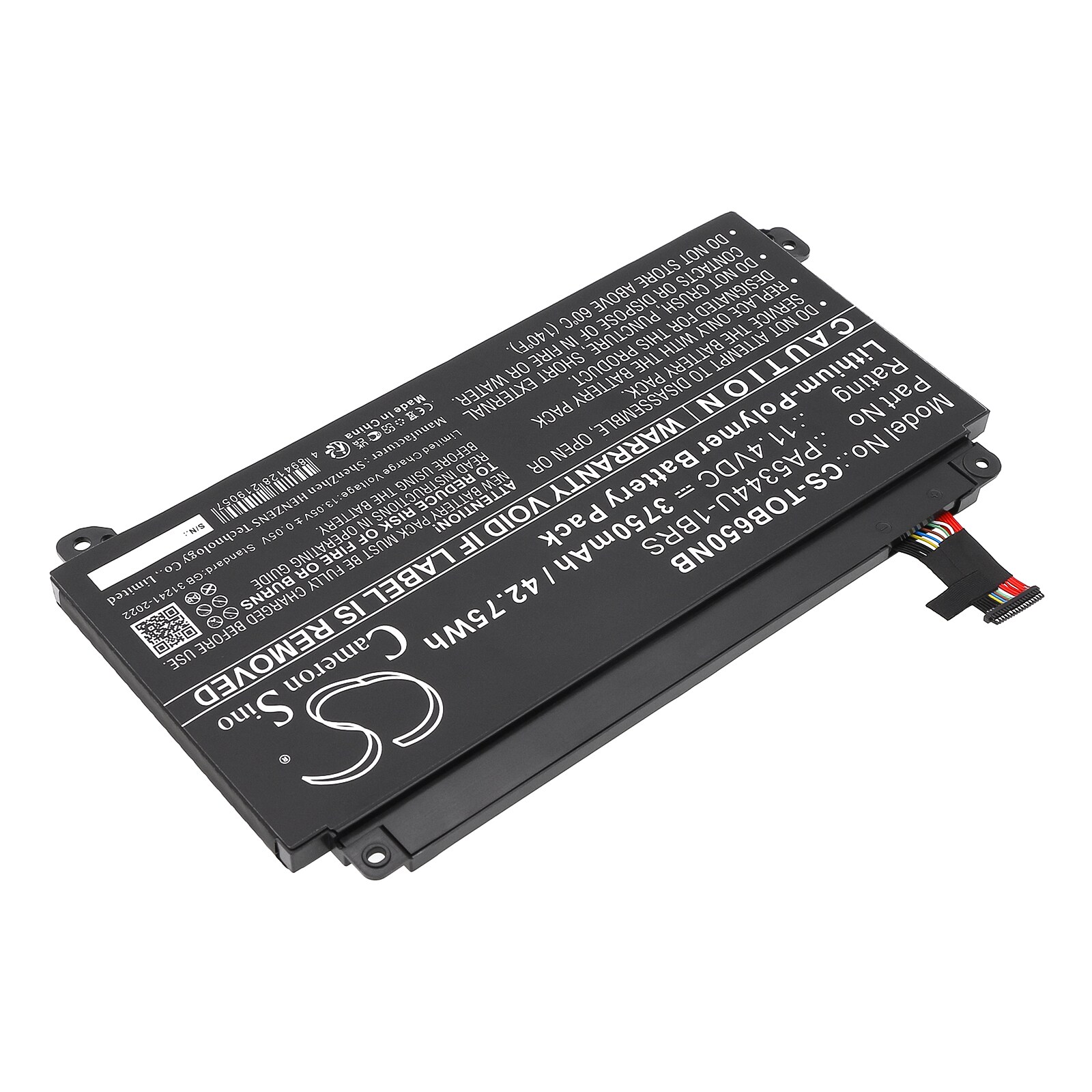 Batteri til bærbar PC for Toshiba Dynabook BJ65/FS
