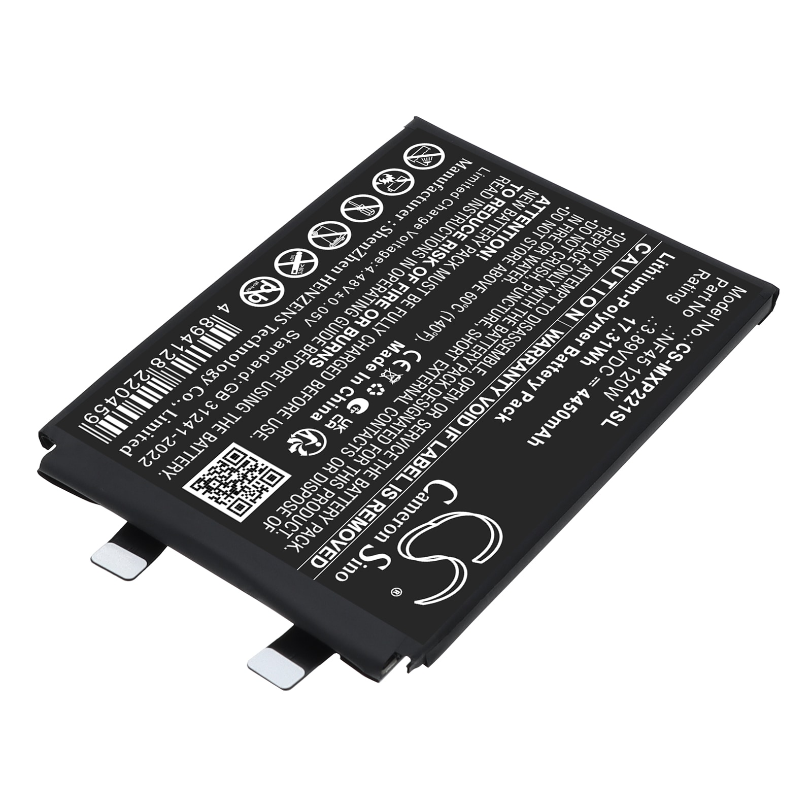 Batteri for SmartPhone, Mobil for Motorola Edge 30 Ultra (120W), Moto X30 Pro (120W) og andre.