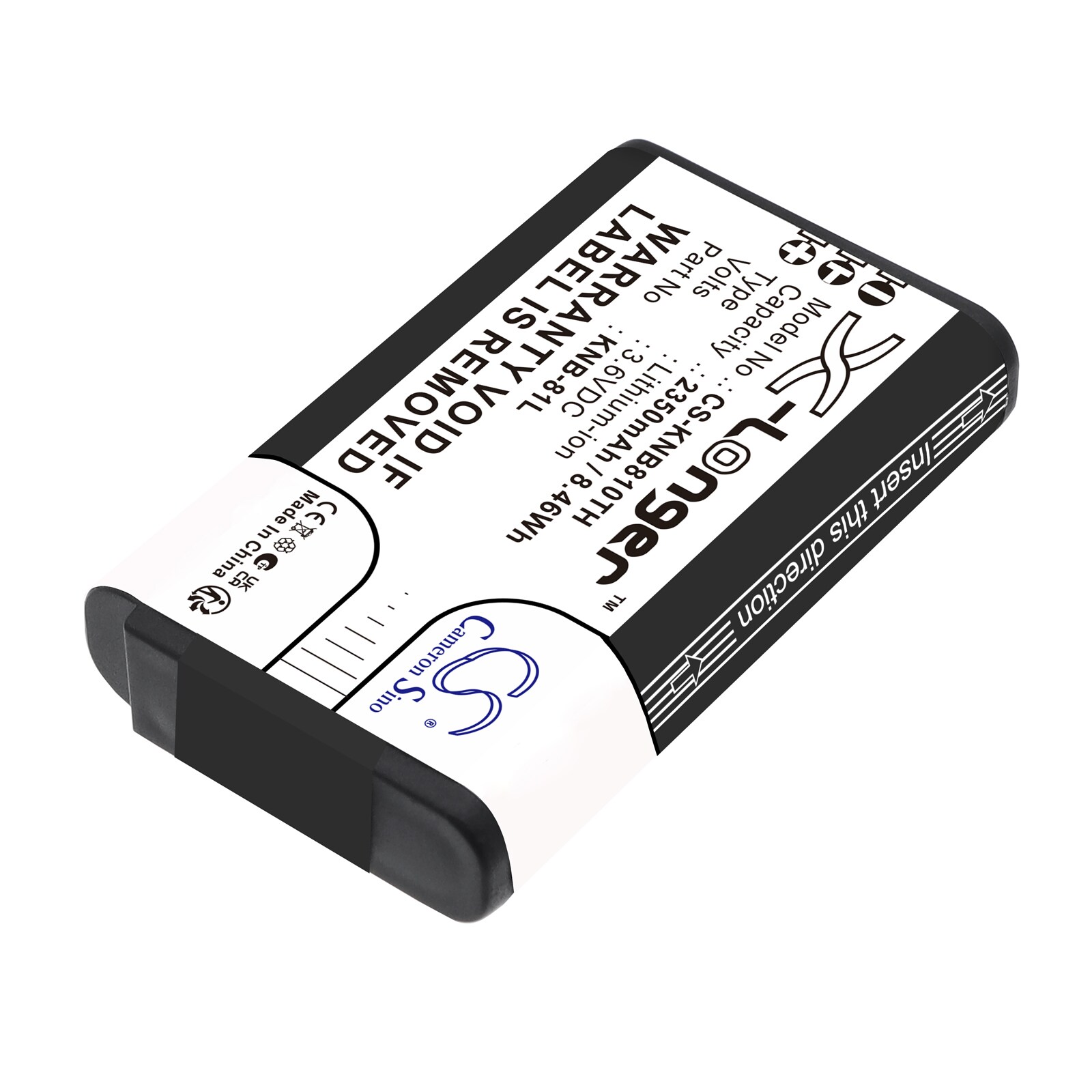 Batteri for Toveis-radio for Kenwood NX-P500, PKT-300, TK-3601D
