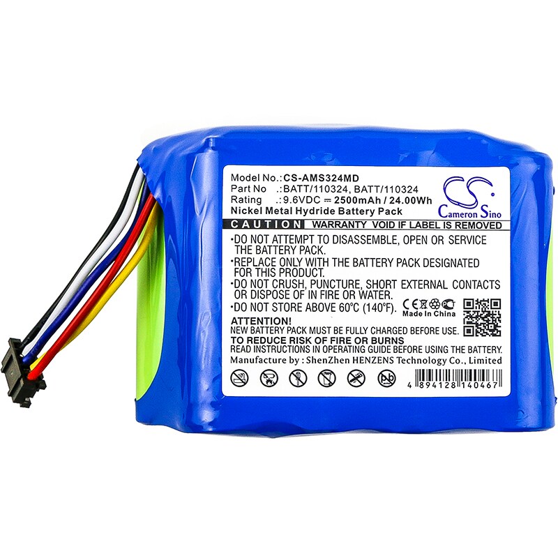 Batteri for medisinsk for Alaris Medicalsystems Asena sprøytepumpe GP