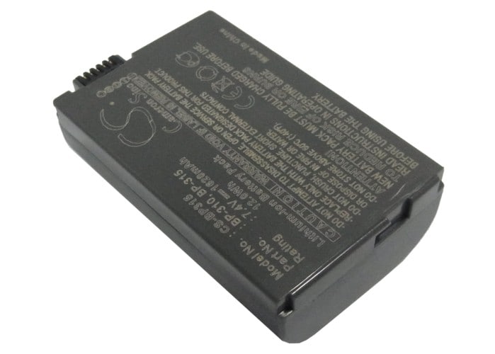 Batteri til kamera for Canon DC51, IXY DVM5, MVX4i osv.