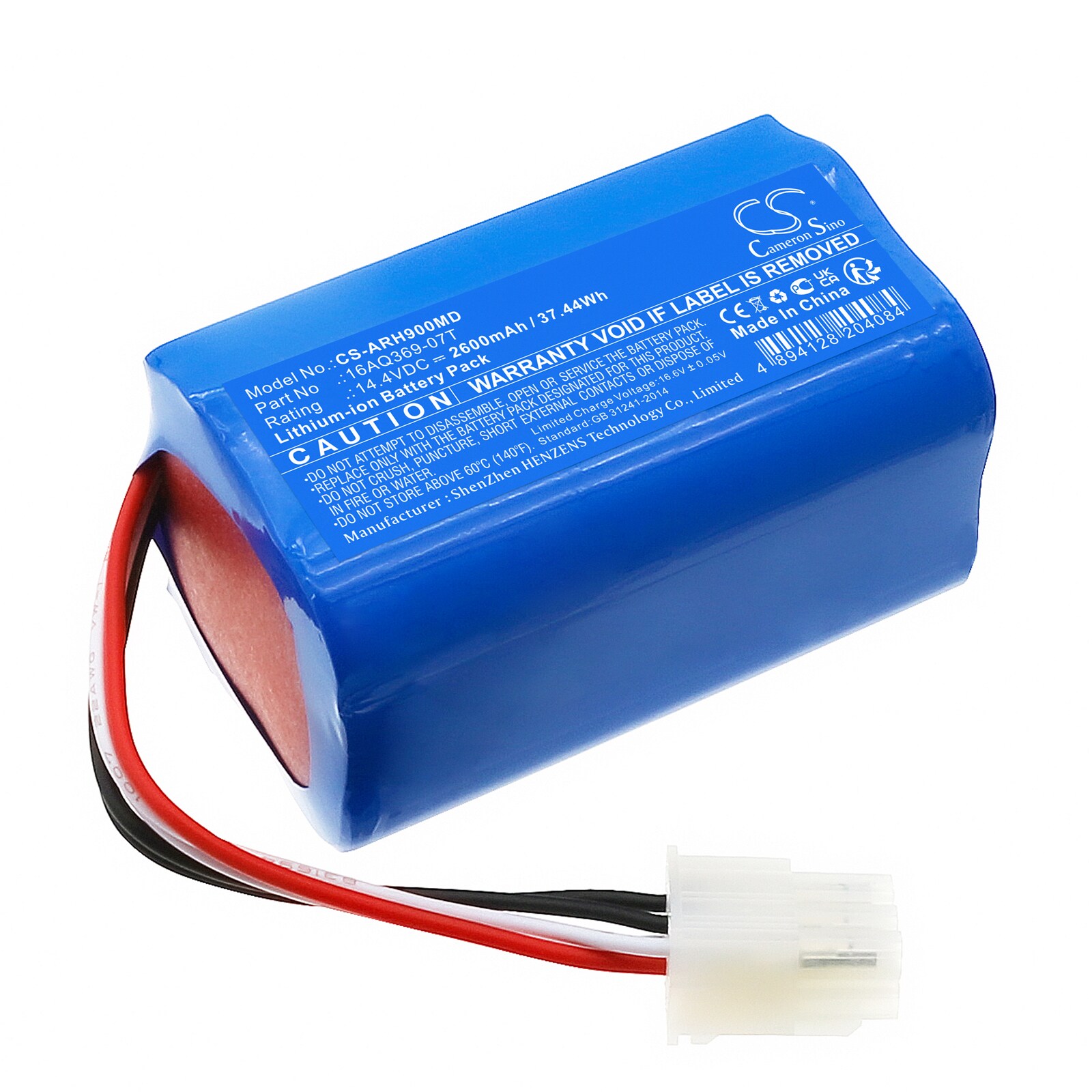 Batteri til medisinsk utstyr for Arjo Flowtron ACS900