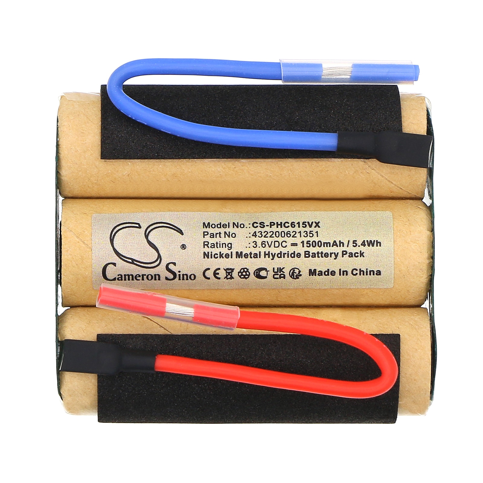Batteri til støvsuger for Philips FC6150, FC6150/1, FC6152/01