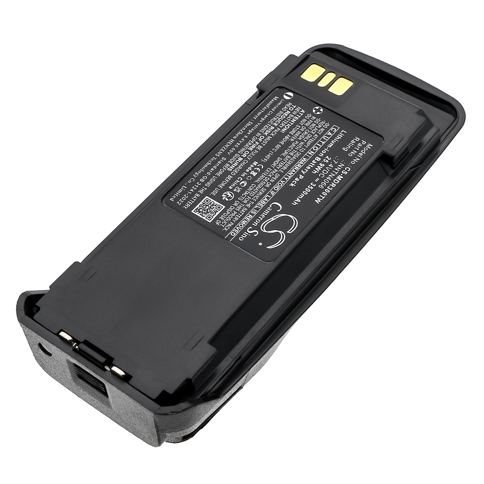 Batteri til toveis radio for Vertex Standard VXD720