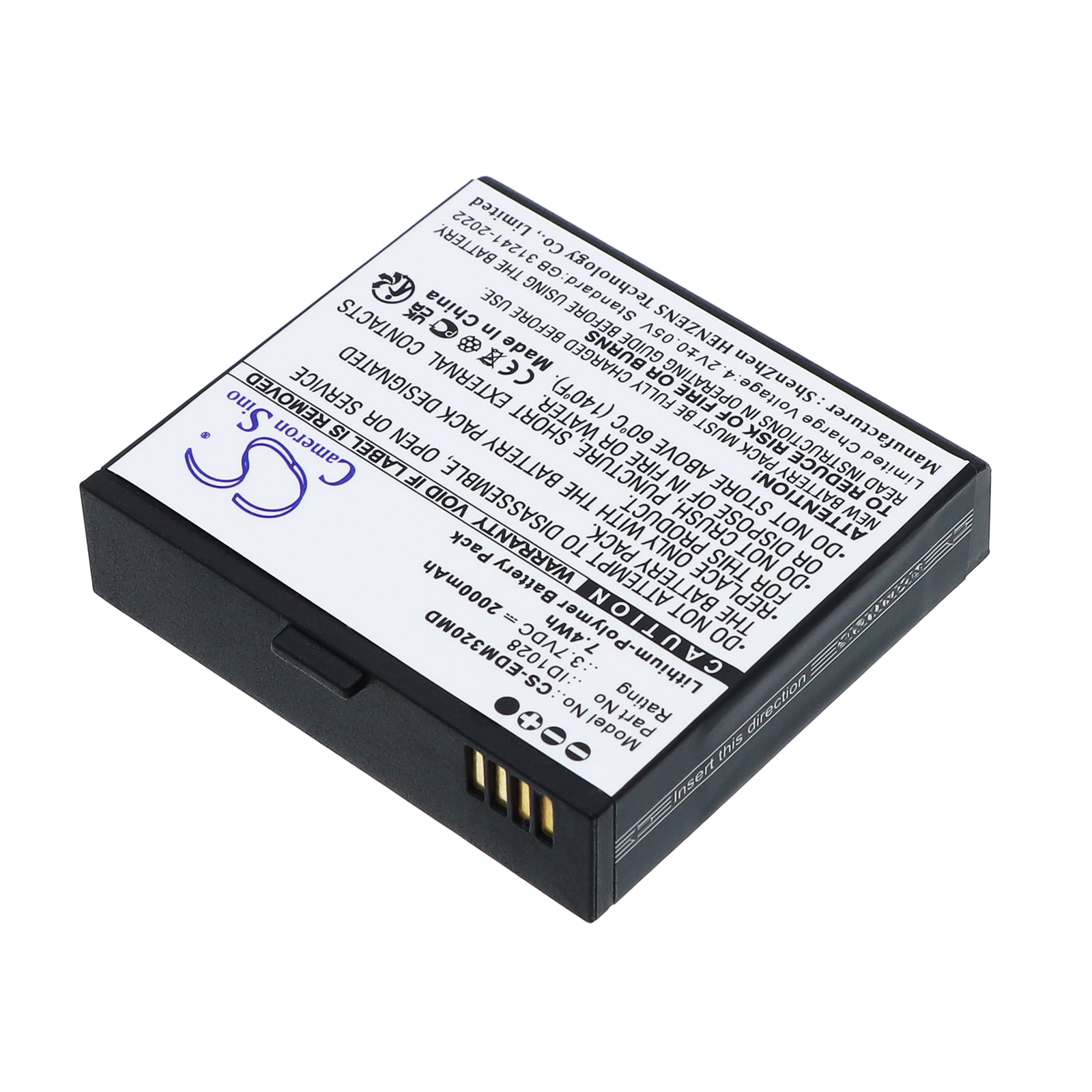 Batteri til medisinsk utstyr for Edan iM3s-monitor