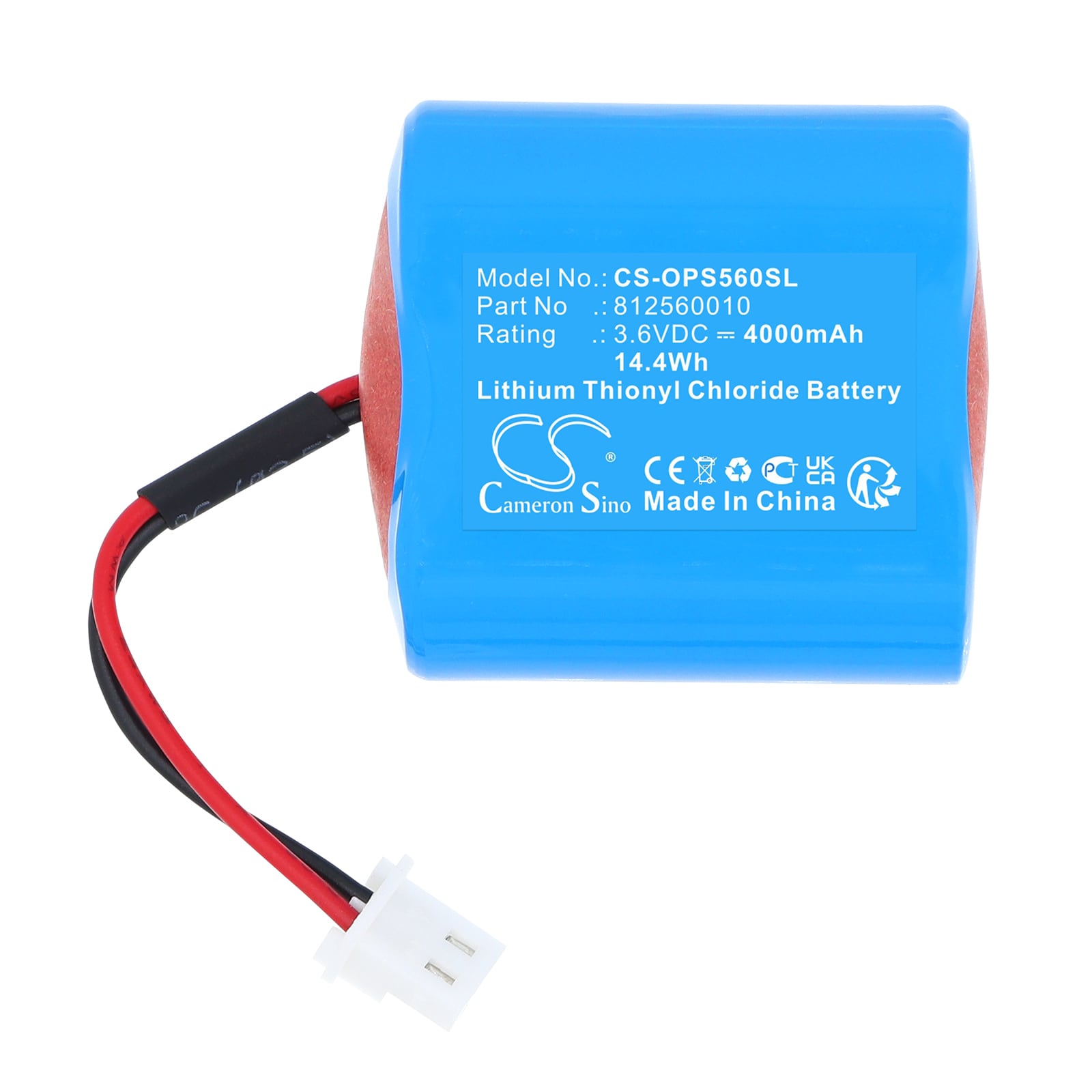 Batteri til PLC for Orpak Systems Nano Nozzle Reader-T, nNR-T