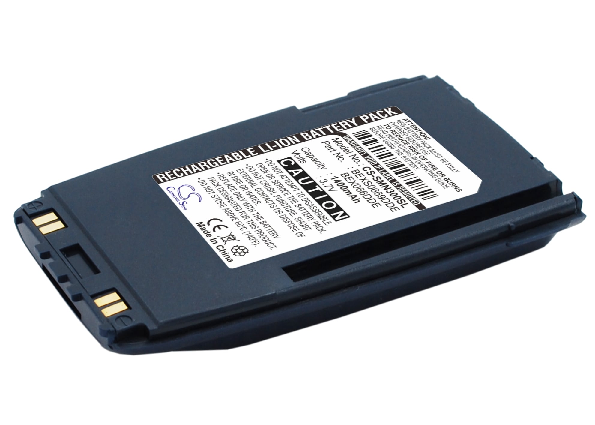 Batteri til mobiltelefon, smarttelefon for Samsung SCH-N300, SPH-N300