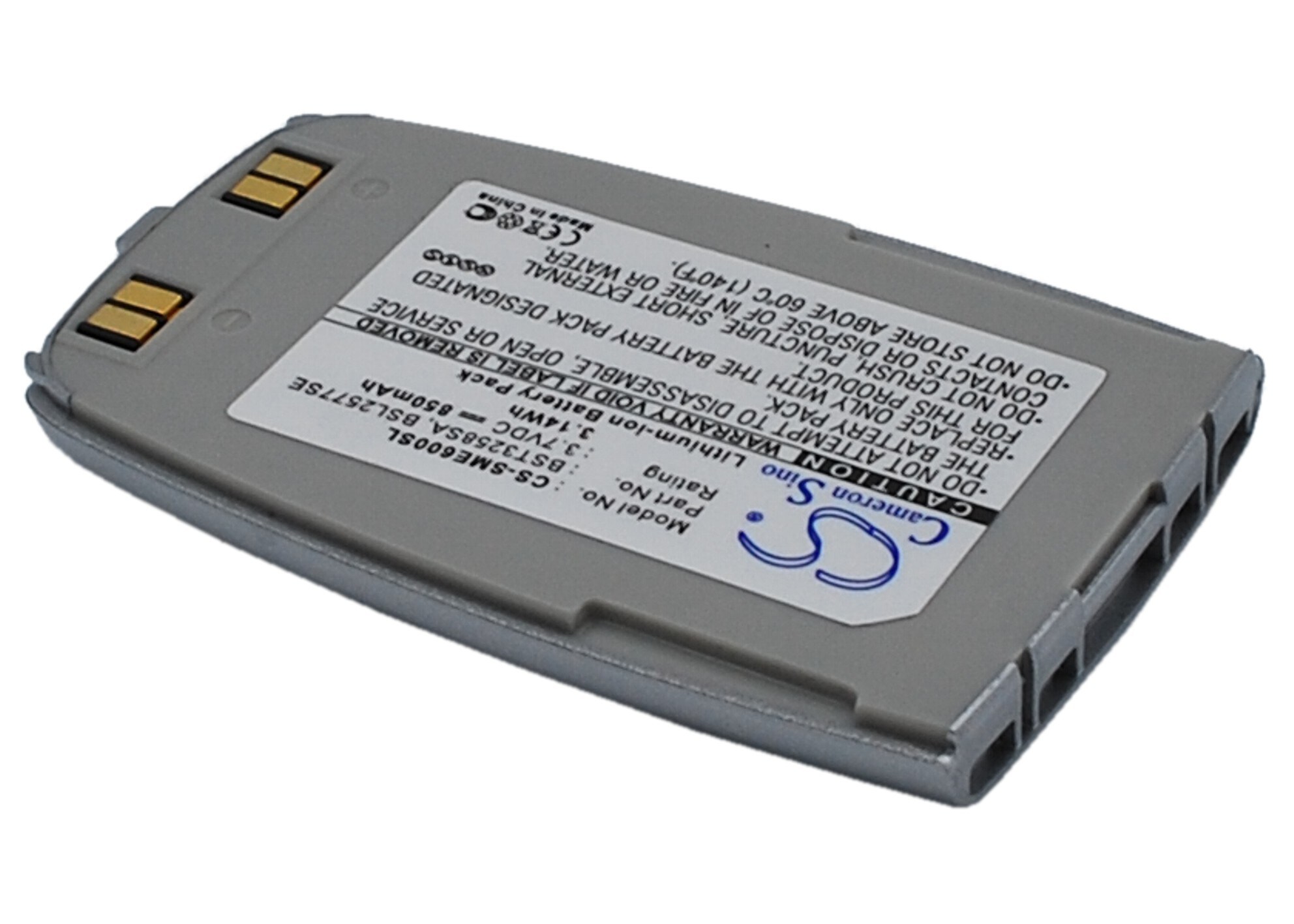 Batteri til mobiltelefon, smarttelefon for Samsung SGH-E600, SGH-E608