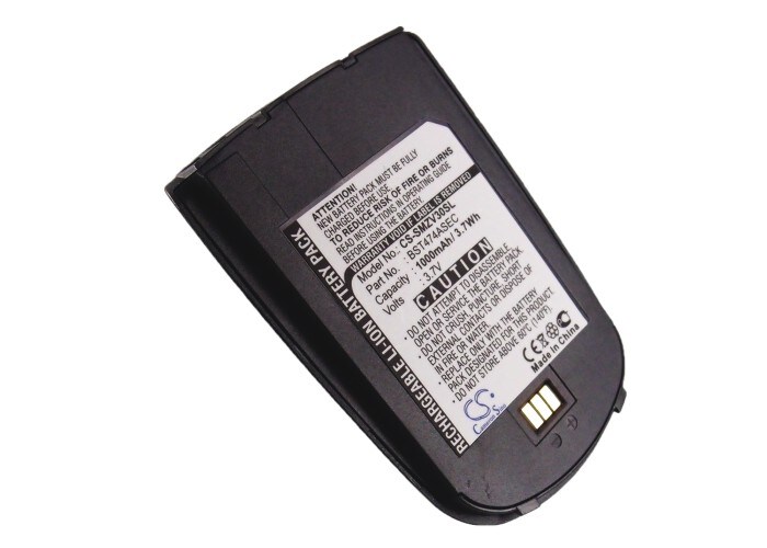 Batteri til mobiltelefon, smarttelefon for Samsung SGH-ZV30