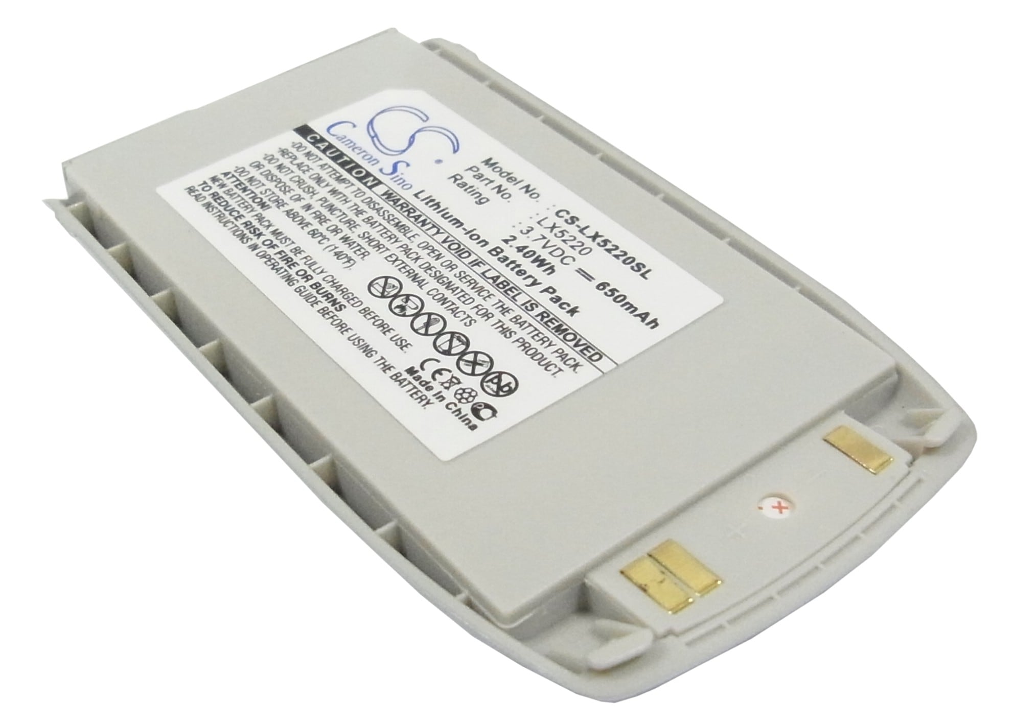 Batteri til mobiltelefon, smarttelefon for LG 5220, 5220c