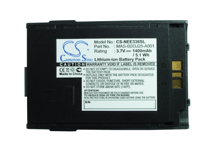 Batteri til mobiltelefon, smarttelefon for NEC 338, E338