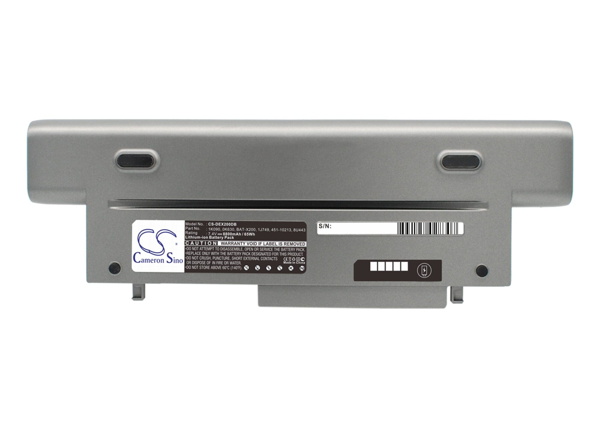Batteri til bærbar PC, Dell Latitude X200