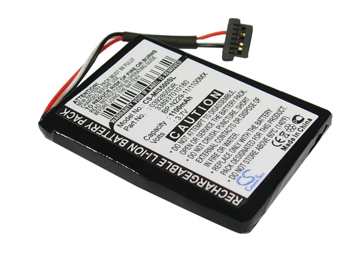 Batteri til GP-enhet og navigasjonssystem for Mitac Mio Moov S500, Mio Moov S556