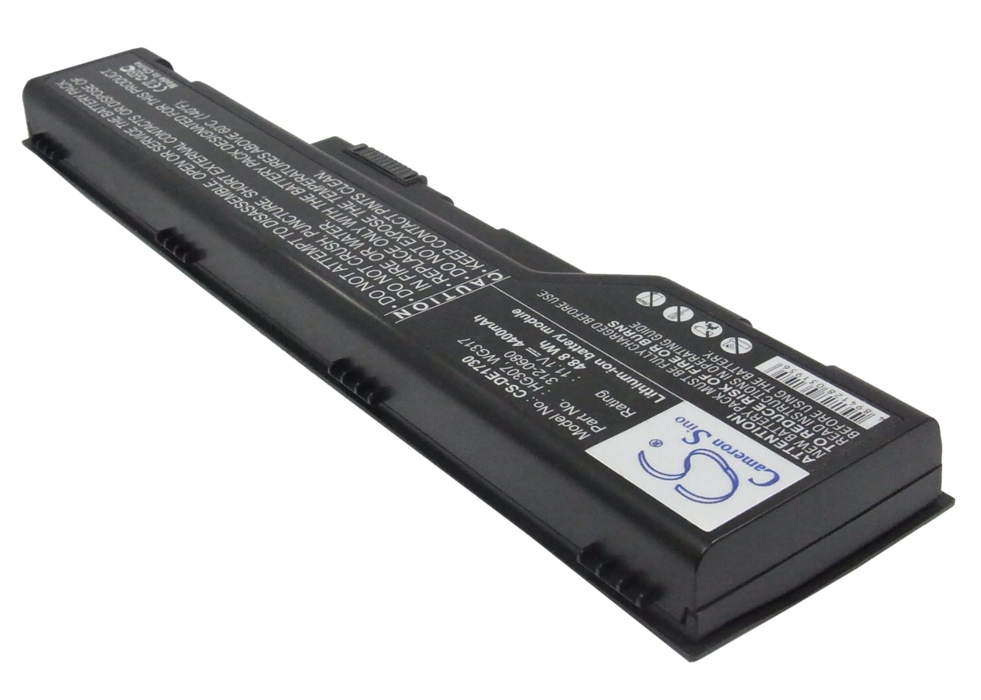 Batteri til bærbar PC, Dell XPS M1730, XPS 1730