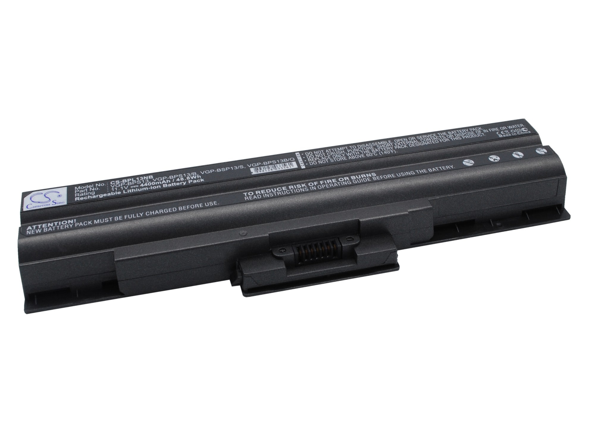 Batteri til bærbar PC, notatbok til Sony VAIO VGN-AW230J/H, VAIO VGN-AW235J/B m.fl.