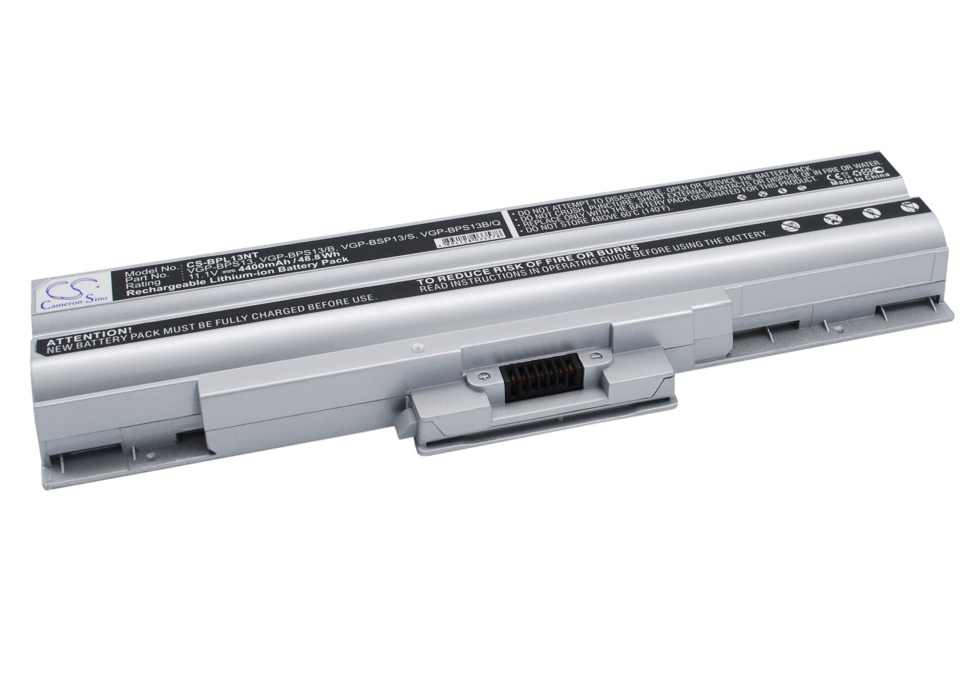 Batteri til bærbar PC, notatbok til Sony VAIO VGN-AW230J/H, VAIO VGN-AW235J/B m.fl.