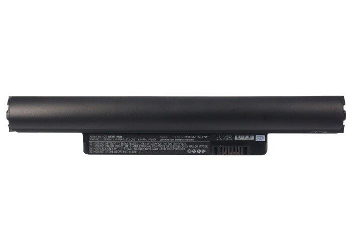 Batteri til bærbar PC, Notatbok for Dell Inspiron Mini 10, Inspiron Mini 1011 m.fl.