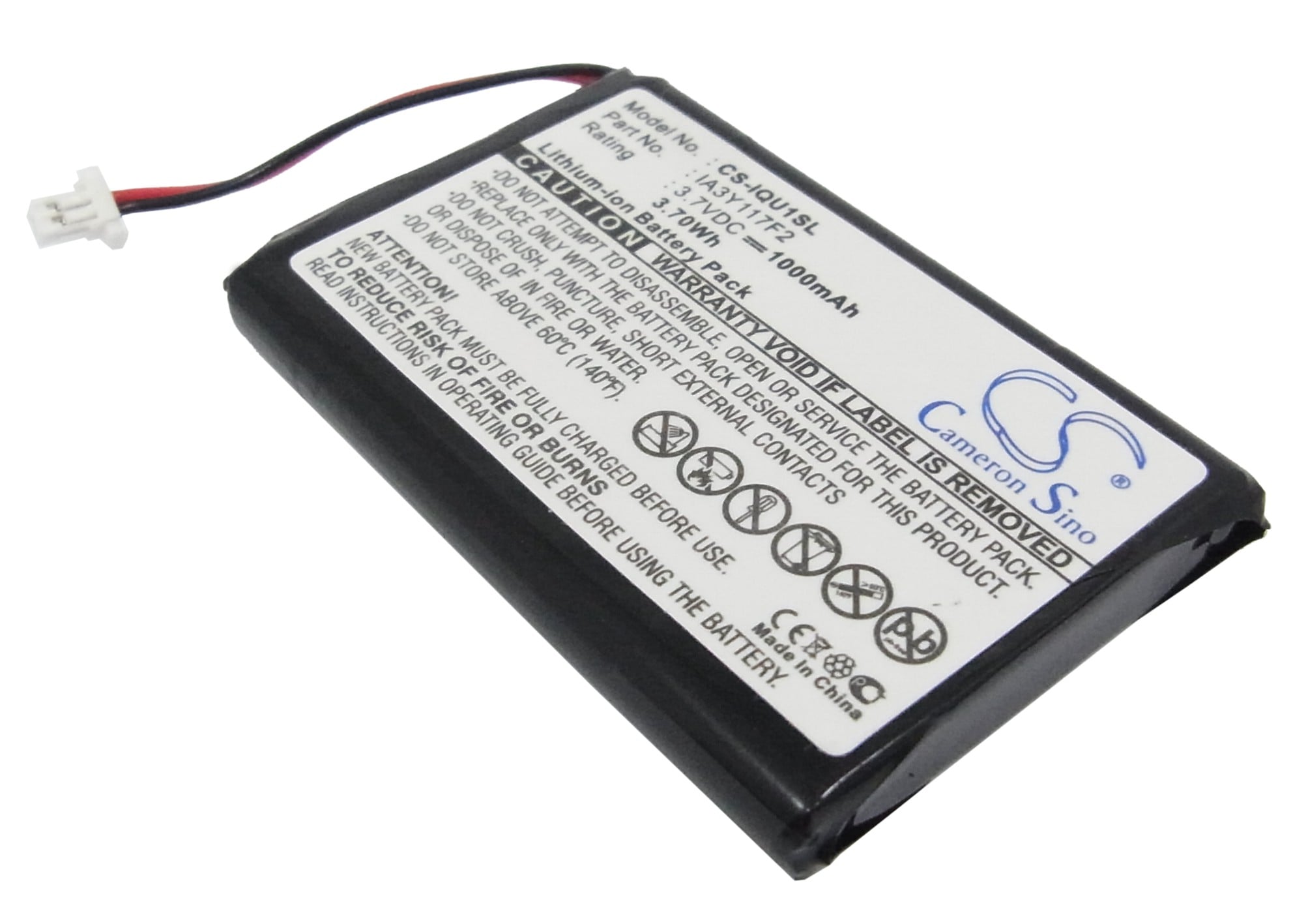 Batteri til GPS, navigasjonssystem for Garmin Quest