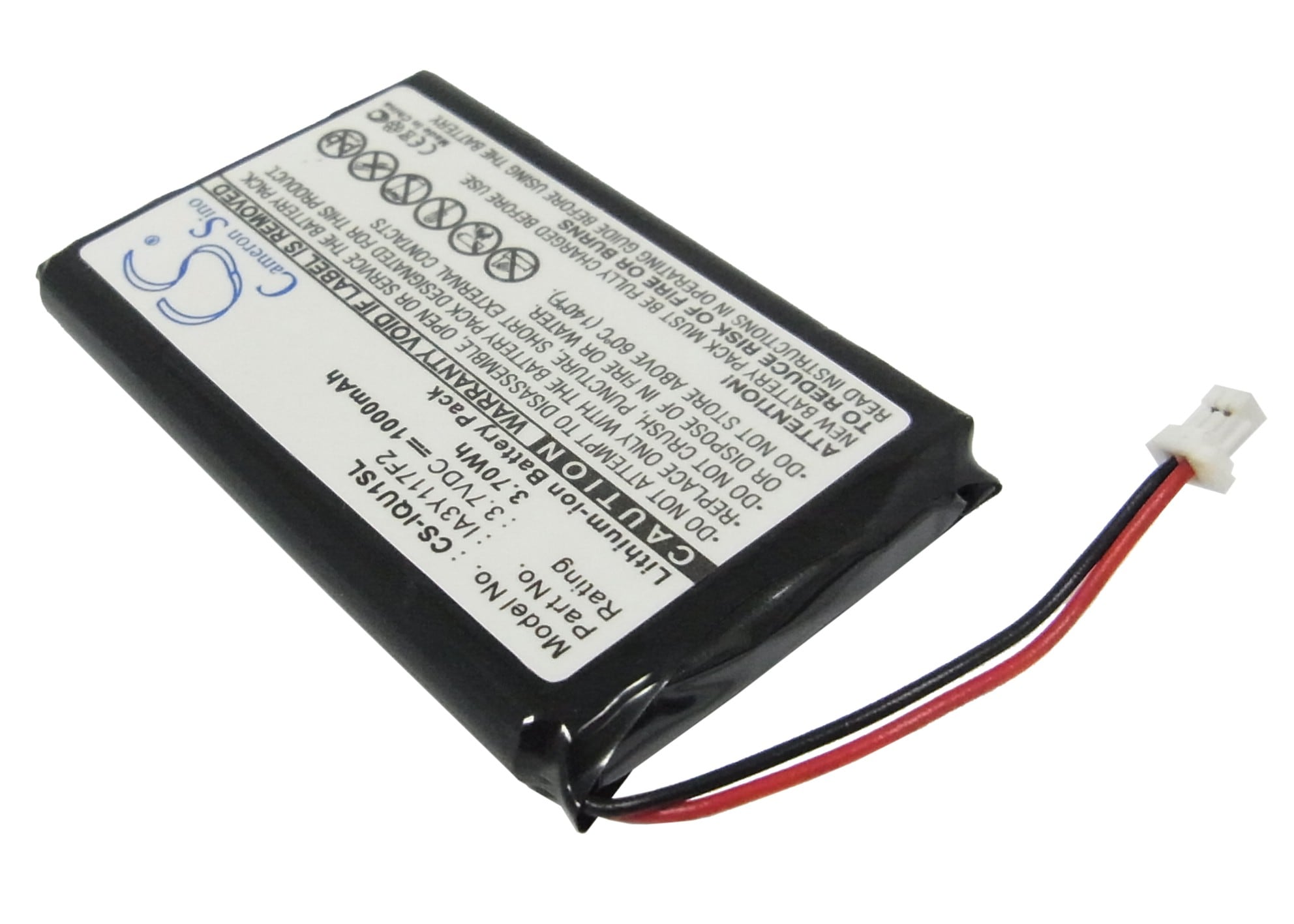 Batteri til GPS, navigasjonssystem for Garmin Quest