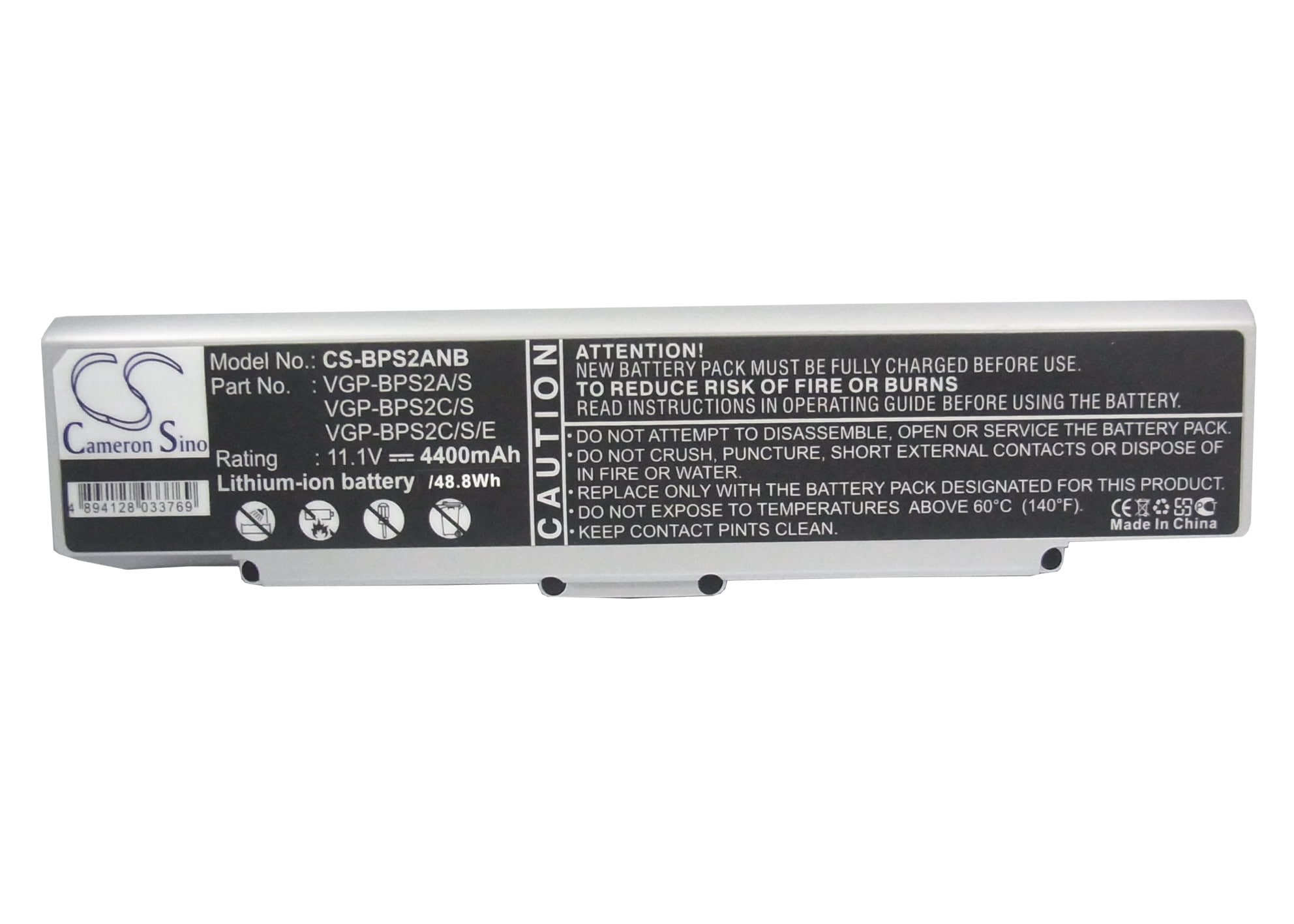 Batteri til bærbar PC, notatbok til Sony VAIO VGC-LA38G, VAIO VGN-C140G/B m.fl.