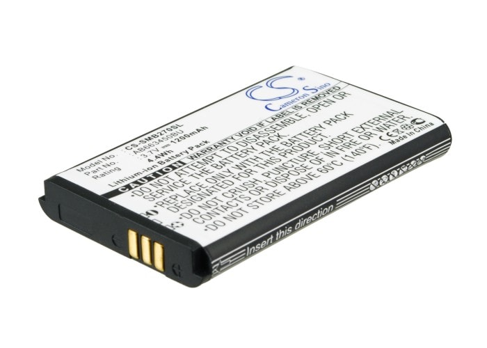Batteri til mobiltelefon, smarttelefon for Samsung GT-B2700, B2700