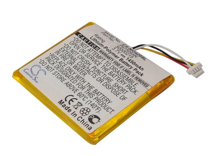 Batteri til GP, navigasjonssystem for Typhoon MyGuide 4200, MyGuide 4228