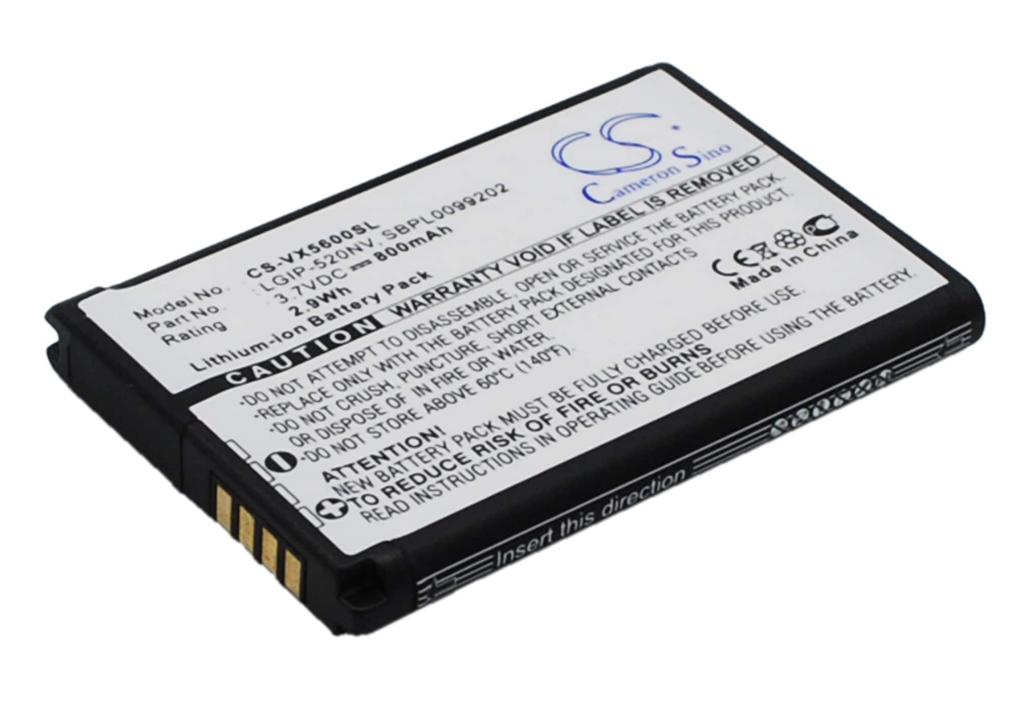 Batteri til mobiltelefon, smarttelefon for Verizon UN150 Envoy, VN150, Revere m.fl.