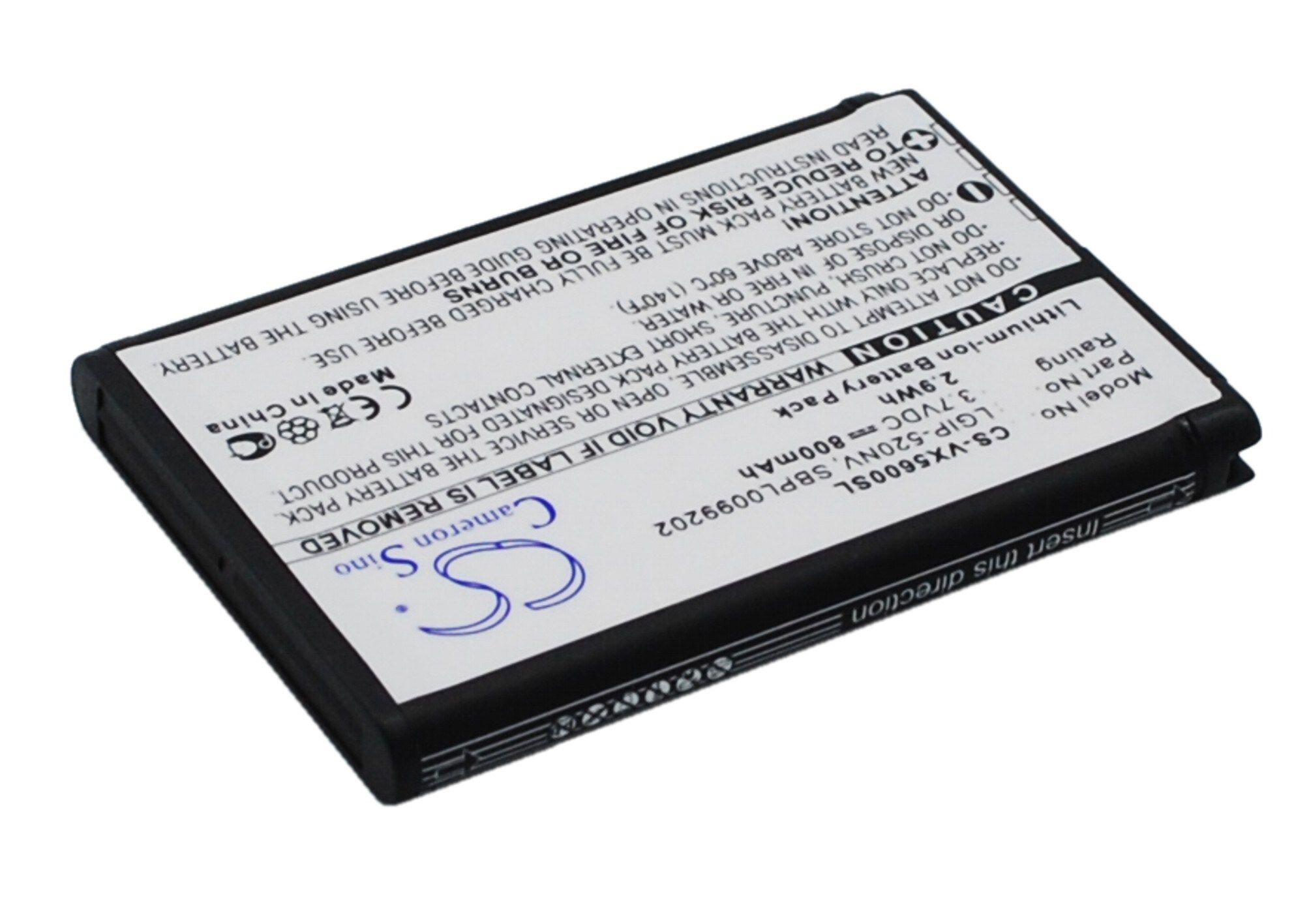 Batteri til mobiltelefon, smarttelefon for Verizon UN150 Envoy, VN150, Revere m.fl.