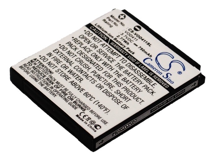 Batteri til mobiltelefon, smarttelefon for Vodafone 411, VF411