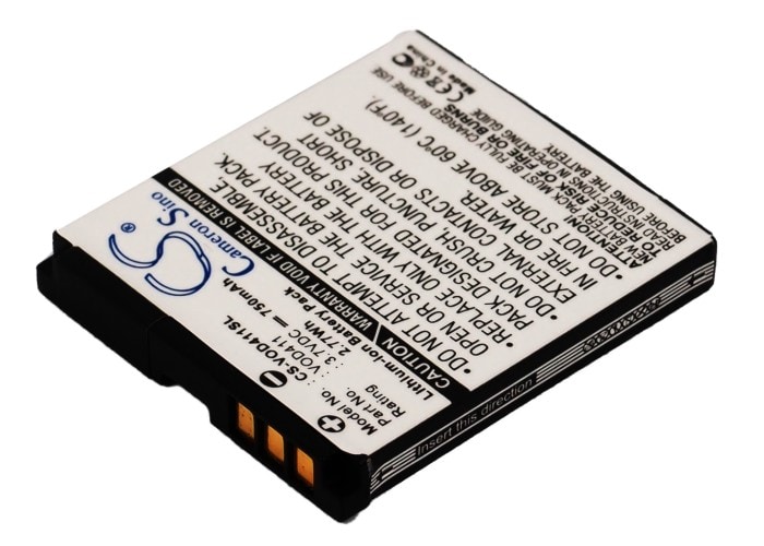 Batteri til mobiltelefon, smarttelefon for Vodafone 411, VF411