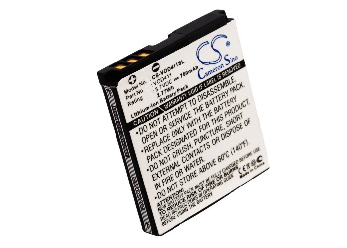 Batteri til mobiltelefon, smarttelefon for Vodafone 411, VF411