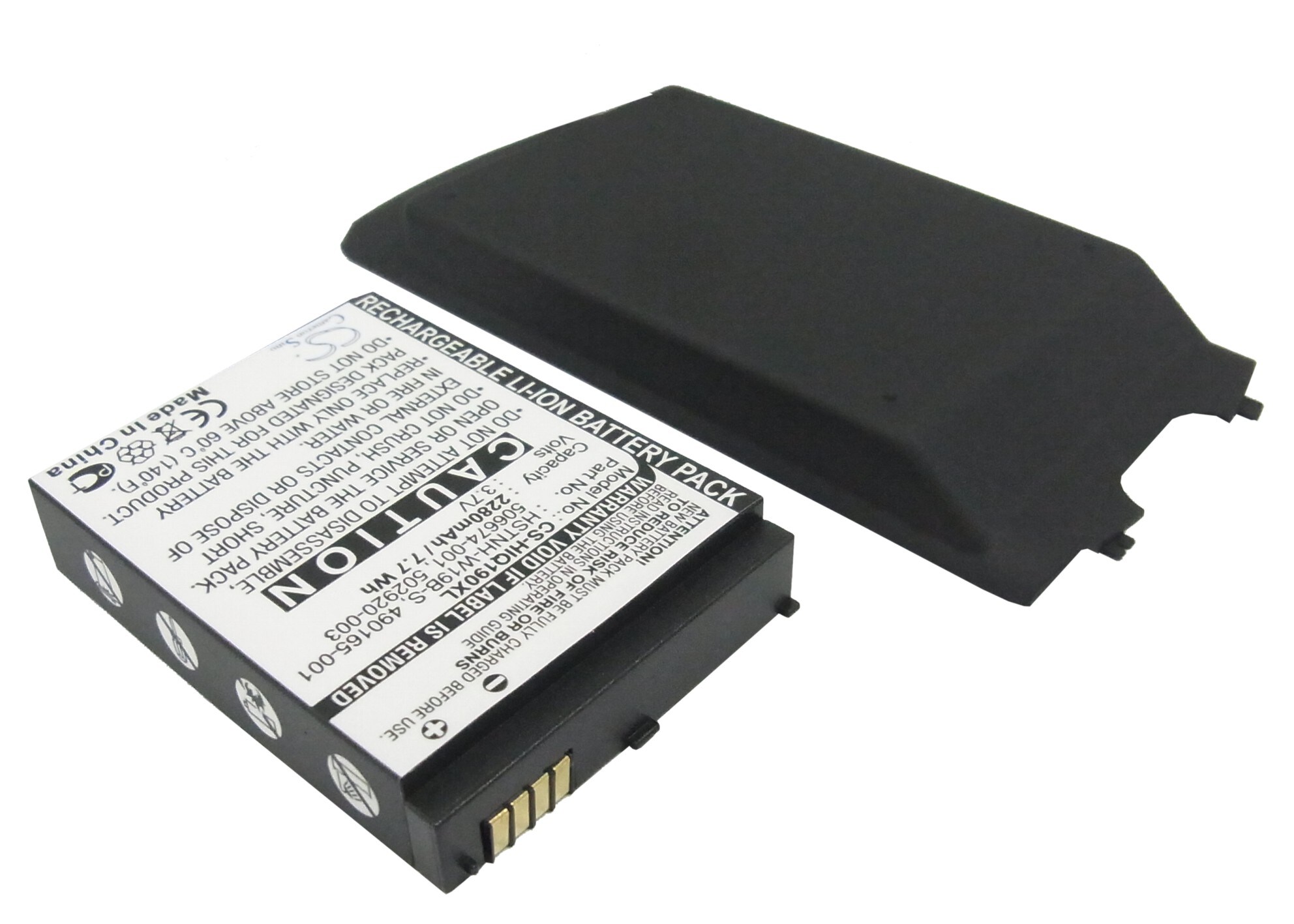Batteri til mobiltelefon, smarttelefon for HP iPAQ Data Messenger, HSTNH-C19C