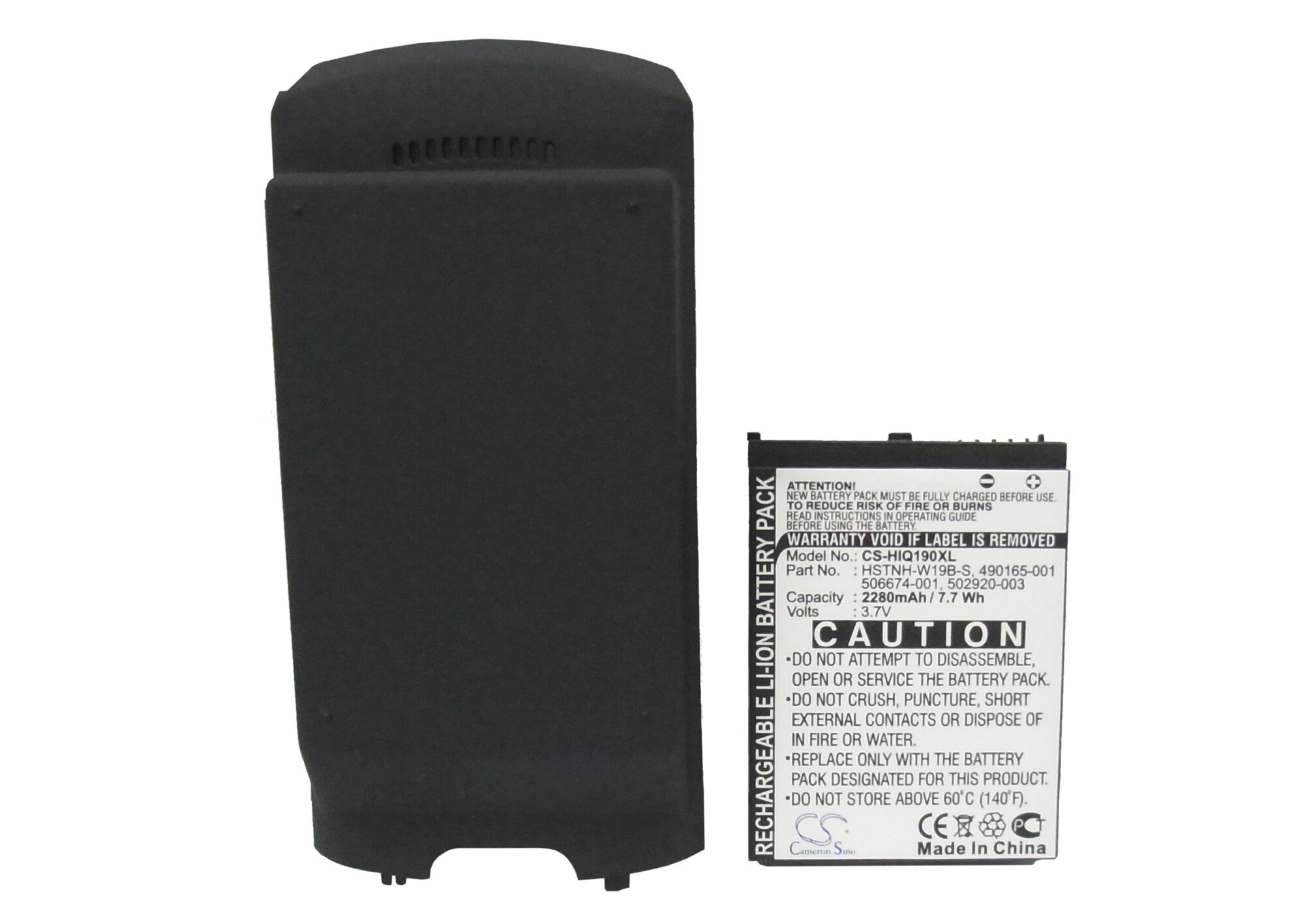 Batteri til mobiltelefon, smarttelefon for HP iPAQ Data Messenger, HSTNH-C19C