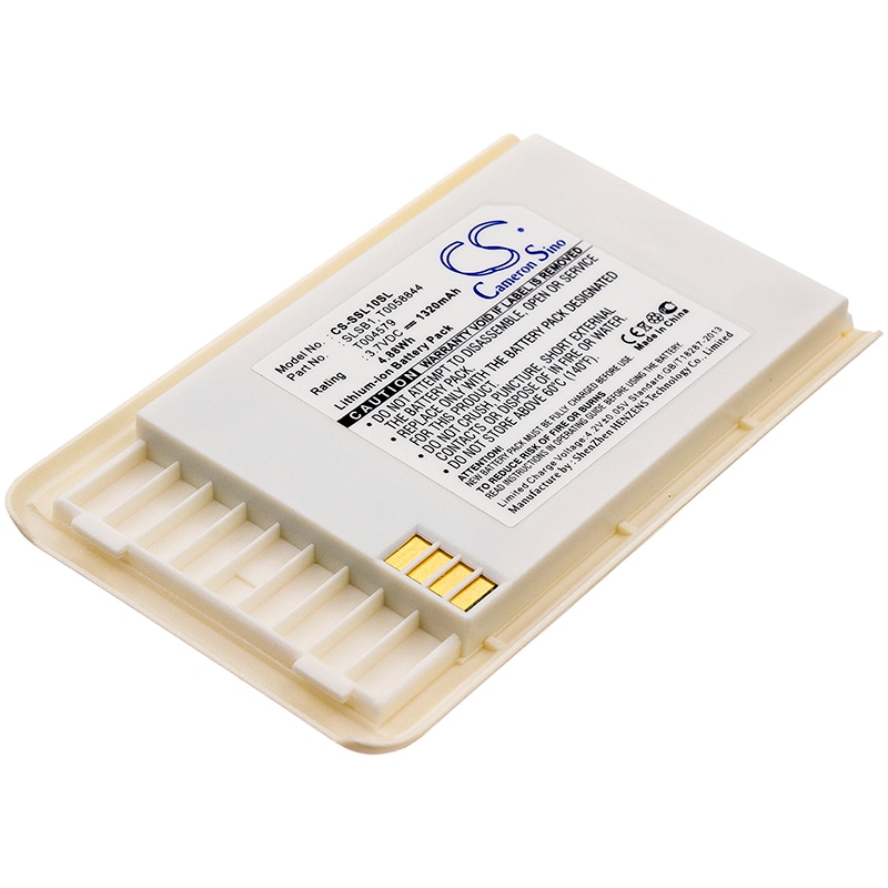 Batteri til DAB Digital for Sirius Stiletto SL10, SL100, Stiletto 10 (SL10PK1) m.fl.