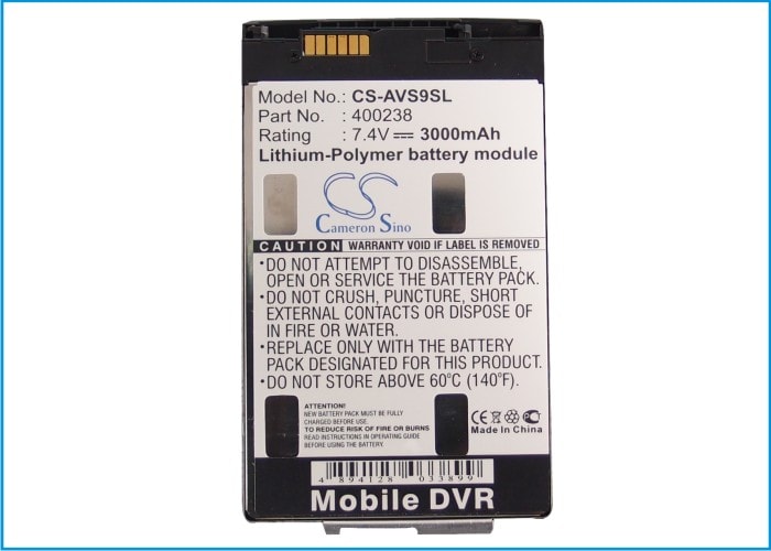 Batteri til mediespiller for Archos 9, 9 Tablet PC