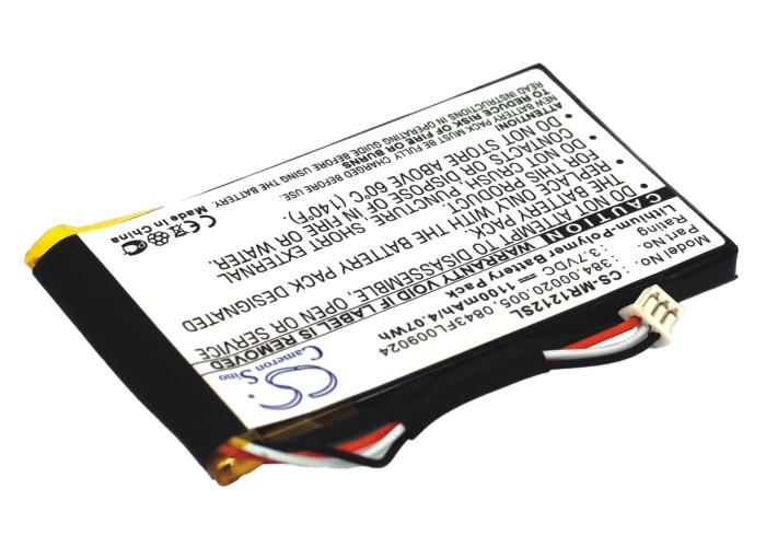 Batteri til GPS, navigasjonssystem for Magellan RoadMate 1212, RoadMate 1217 m.fl.
