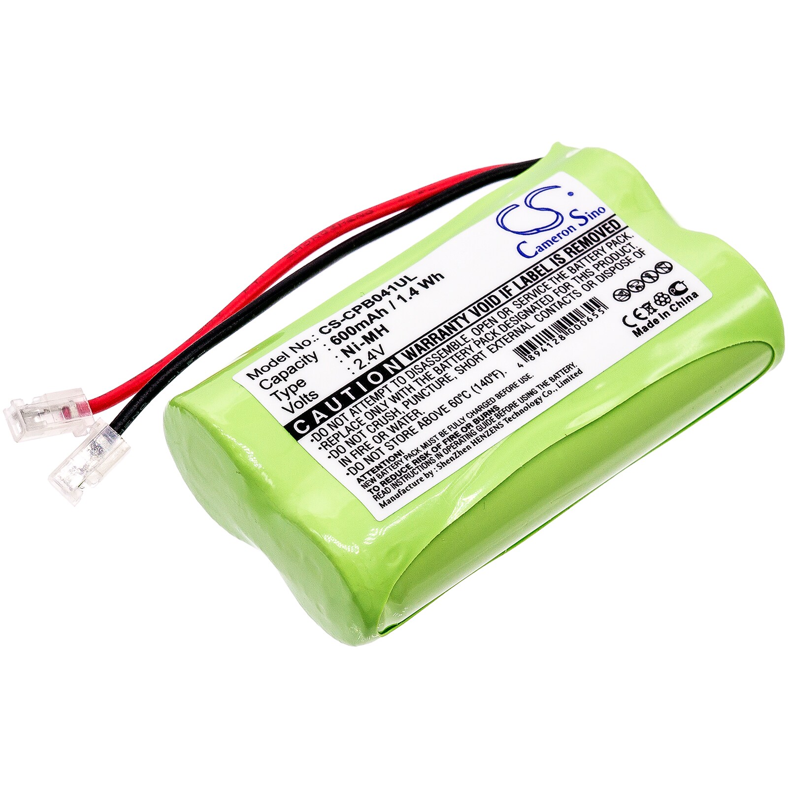 Batteri til trådløs telefon, Universal AA x 2