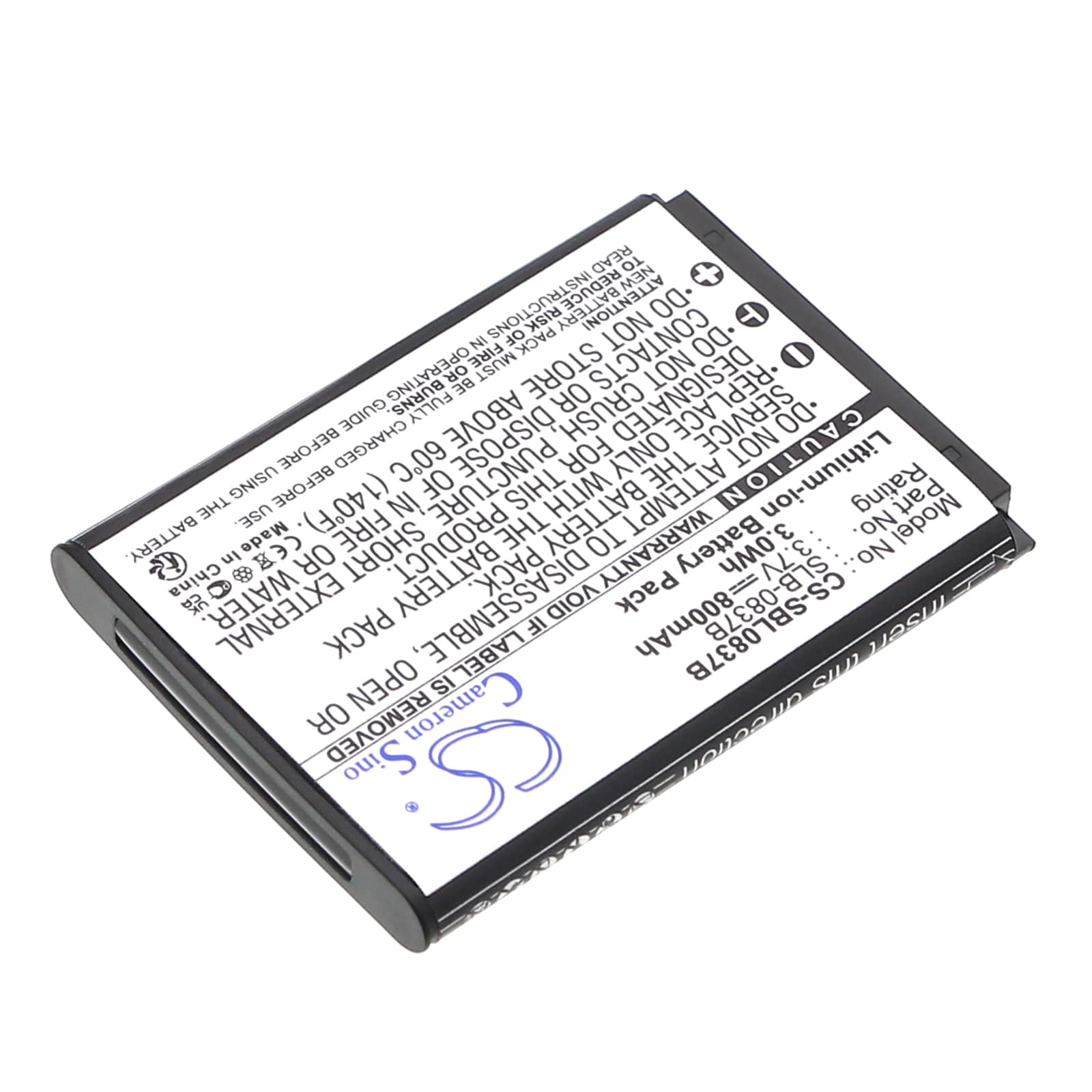 Batteri til kamera for Samsung Digimax L70, Digimax L70B, L201 m.fl.