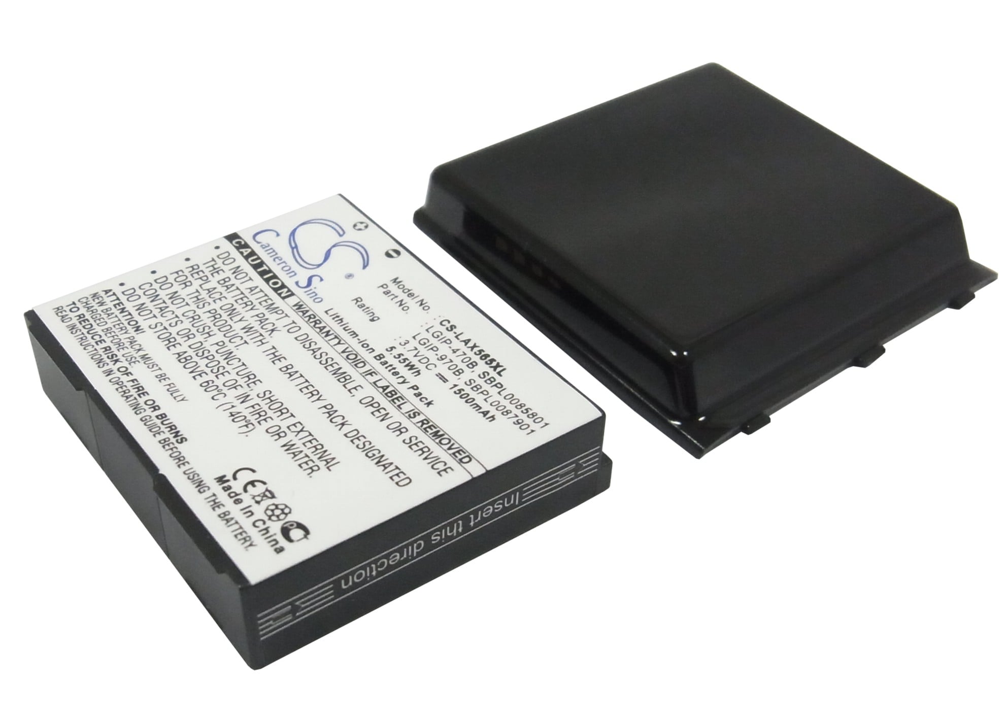 Batteri til mobiltelefon, smarttelefon for LG AX565, UX565, LX570 m.fl.