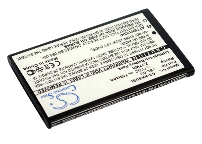 Batteri til mobiltelefon, smarttelefon for Nokia 8820, Erdos