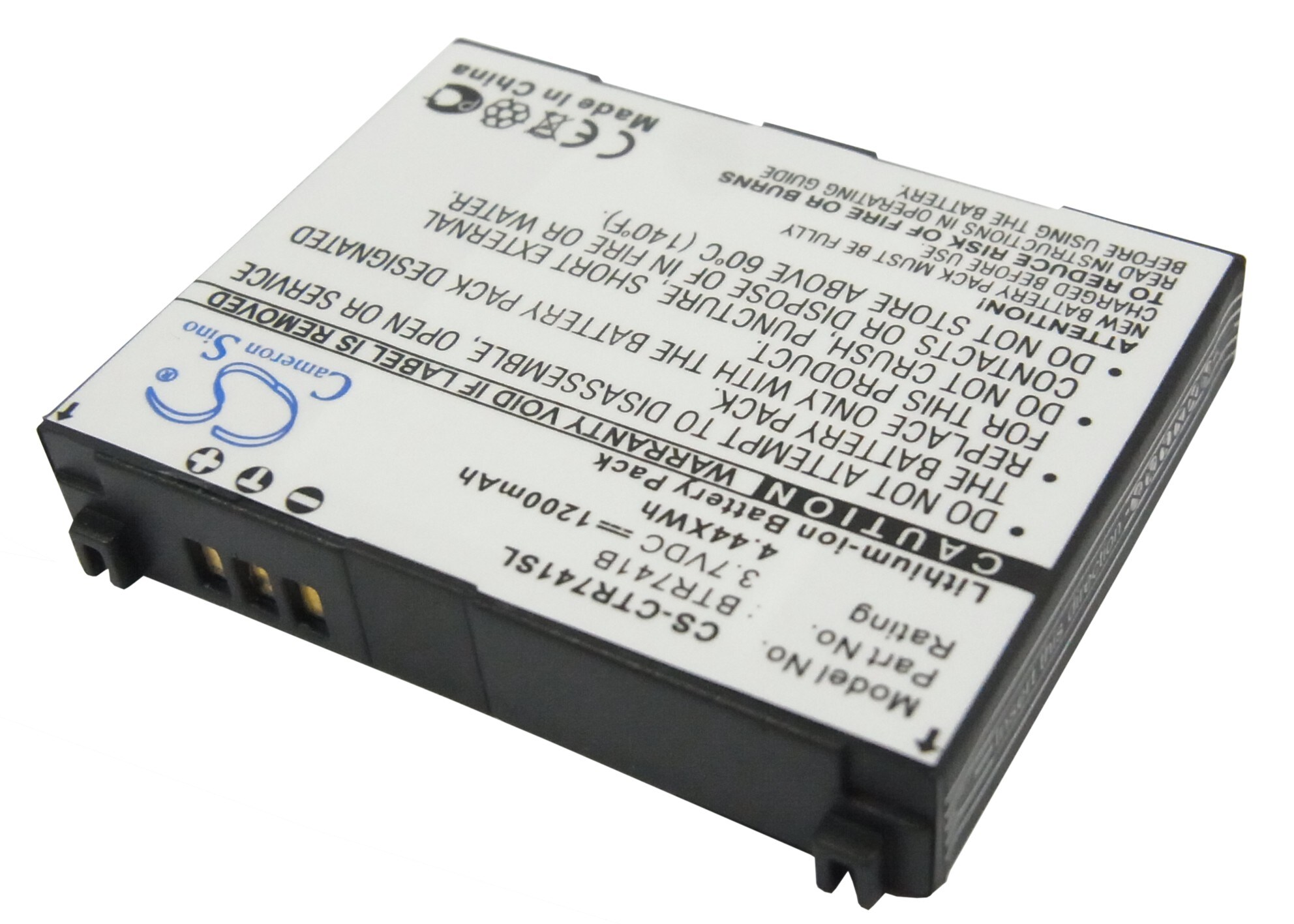 Batteri til mobiltelefon, smarttelefon for Casio GzOne Brigade, GzOne Brigade C741